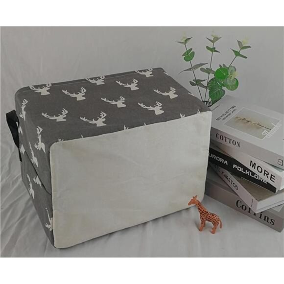 Rectangle Toy Bin Waterproof storage organizer for Nursery Hamper Home decor - Picture 6 of 8